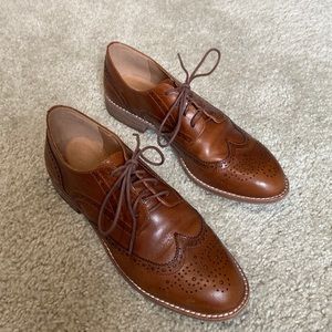 Brown wingtips